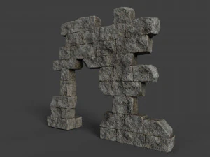 ancient ruins pack 3D Model