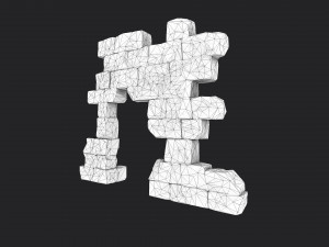 ancient ruins pack 3D Model