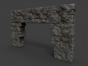 ancient ruins pack 3D Model