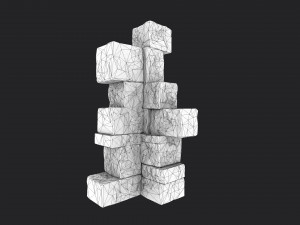 ancient ruins pack 3D Model