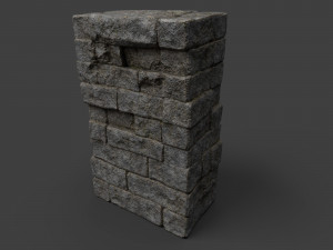 ancient ruins pack 3D Model