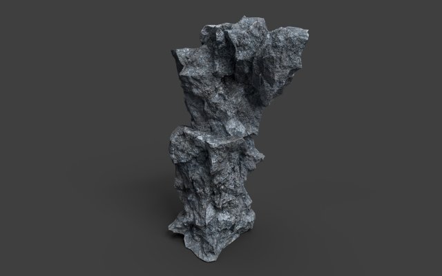 rock 7-3 Model 3D .c4d .max .obj .3ds .fbx .stl .blend 