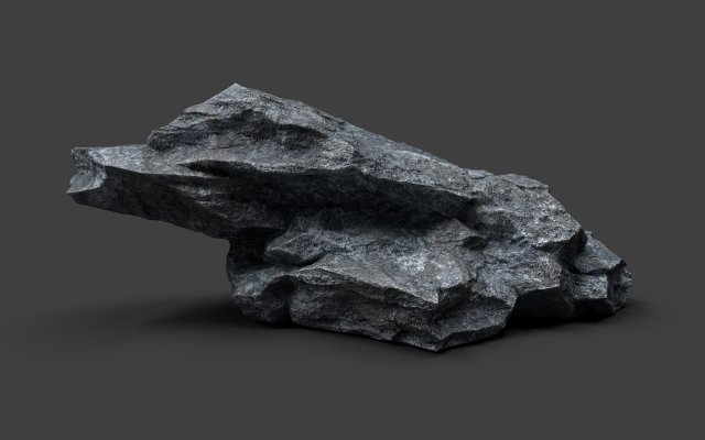 rock 7-10 3D Model .c4d .max .obj .3ds .fbx .stl .blend 