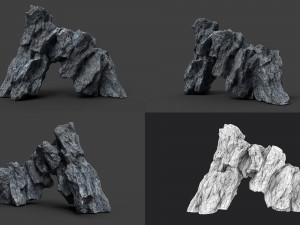rock collection 007 3D Model