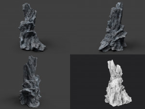 rock collection 007 3D Model