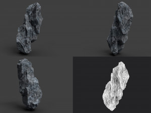 rock collection 007 3D Model