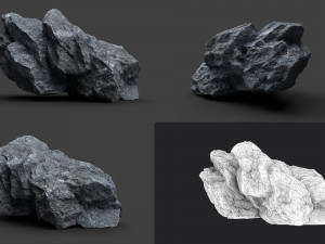 rock collection 007 3D Model