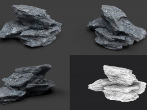 rock collection 007 3D Model