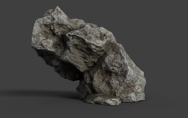 rock 6-1 Model 3D .c4d .max .obj .3ds .fbx .stl .blend 