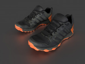 pair of sneakers 3Dモデル