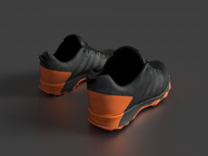 pair of sneakers 3D मॉडल