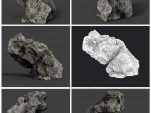 rock collection 006 3D Model