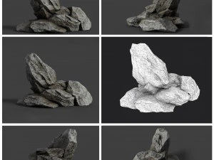 rock collection 006 3D Model