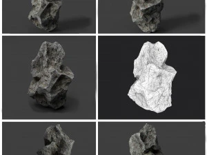 rock collection 006 3D Model