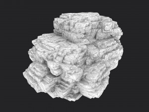 rock 8-7 3D 모델
