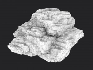 rock 8-7 3D 모델