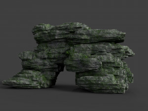 rock 8-8 3D 模型