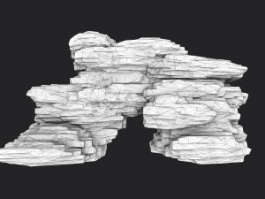 rock 8-8 3D 模型