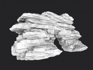 rock 8-8 3D 模型