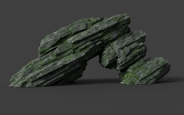 rock 8-3 3D 모델 .c4d .max .obj .3ds .fbx .stl .blend 