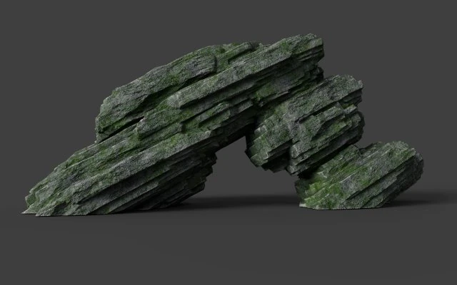 rock 8-3 3D Model .c4d .max .obj .3ds .fbx .stl .blend 