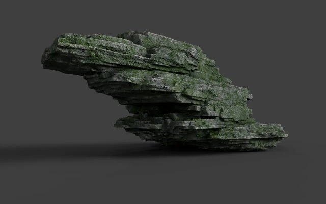rock 8-4 3D Model .c4d .max .obj .3ds .fbx .stl .blend