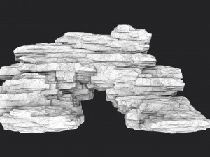 rock 8-8 3D 모델