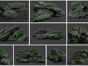 rock collection 008 3D Model