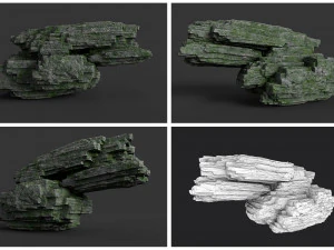 rock collection 008 3D Model