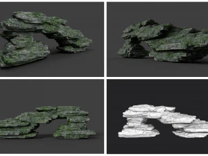 rock collection 008 3D Model