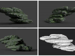 rock collection 008 3D Model