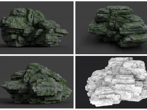 rock collection 008 3D Model