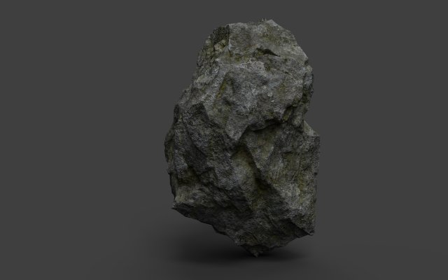 rock 7-3 Model 3D .c4d .max .obj .3ds .fbx .stl .blend 