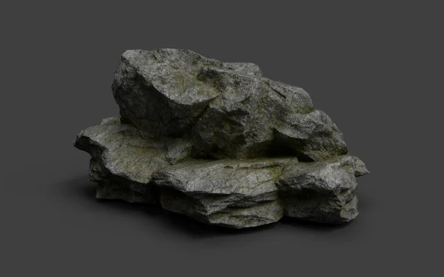 rock 7-5 3D Model .c4d .max .obj .3ds .fbx .stl .blend 