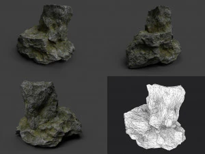 rock collection 007 3D Model