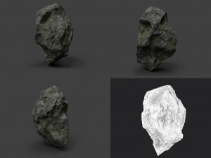 rock collection 007 3D Model