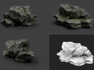 rock collection 007 3D Model
