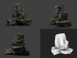 rock collection 007 3D 모델