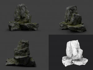 rock collection 007 3D Model