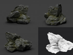 rock collection 007 3D 모델