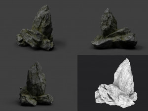 rock collection 007 3D 모델