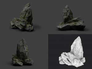 rock collection 007 3D Model