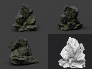 rock collection 007 3D 모델