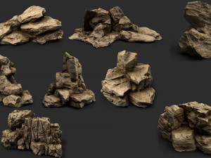 rock collection 011 3Dモデル