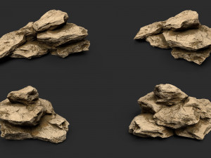 rock collection 011 Modèle 3D