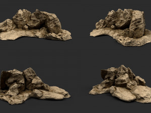 rock collection 011 Modèle 3D