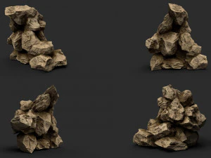 rock collection 011 3D Model