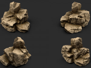 rock collection 011 Modèle 3D