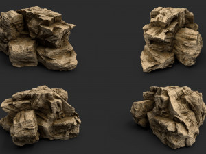 rock collection 011 Modèle 3D