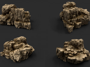 rock collection 011 Modèle 3D